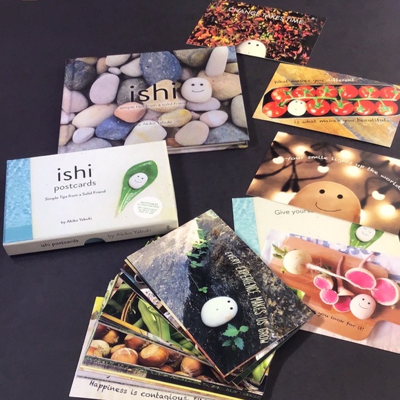 Ishi by Akiko Yabuki gift book and complete postcard set 2019 friend gift idea - Picture 1 of 7